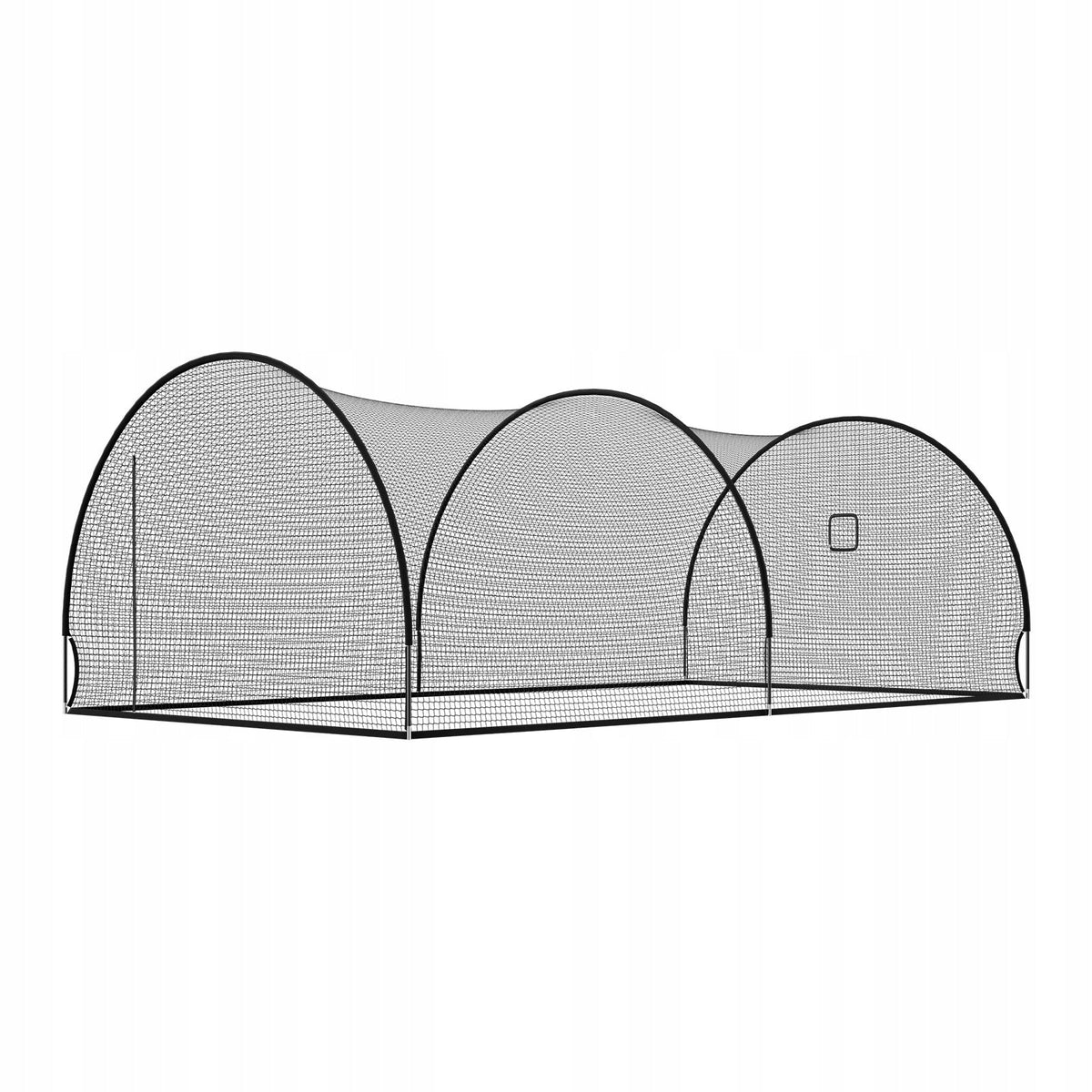 PROFESJONALNA SIATKA DO KLATKI BASEBALL VEVOR 678 X 370 X 240 CM MOCNA