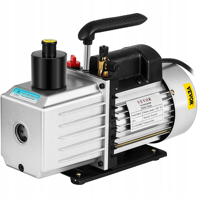 VEVOR DWUSTOPNIOWA POMPA PRÓŻNIOWA 8 CFM 3 4 HP PROFESJONALNA MOCNA