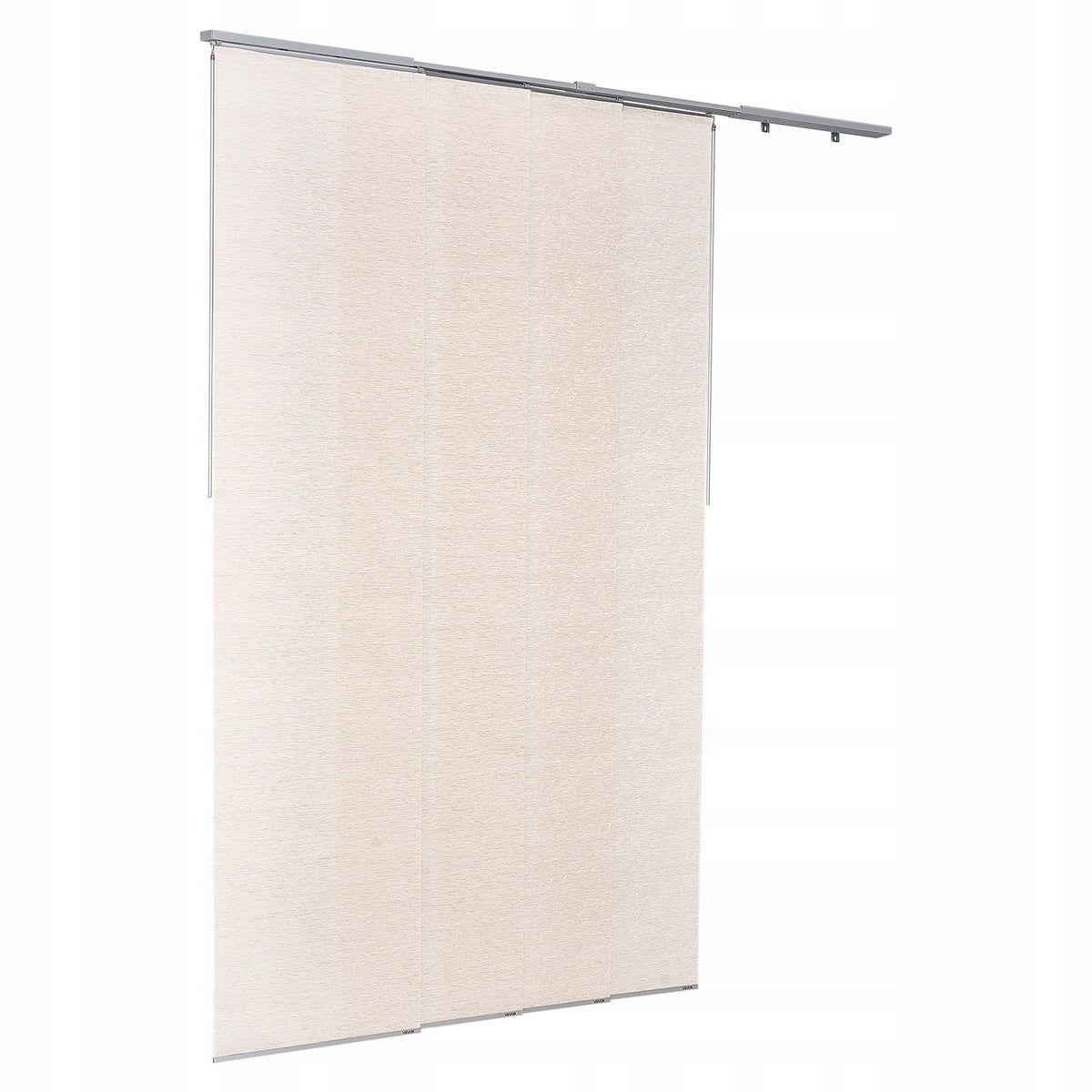 ZASŁONY PANELOWE VEVOR ROZSUWANA SZYNA 116-218 CM 4 PANELE POLIESTER