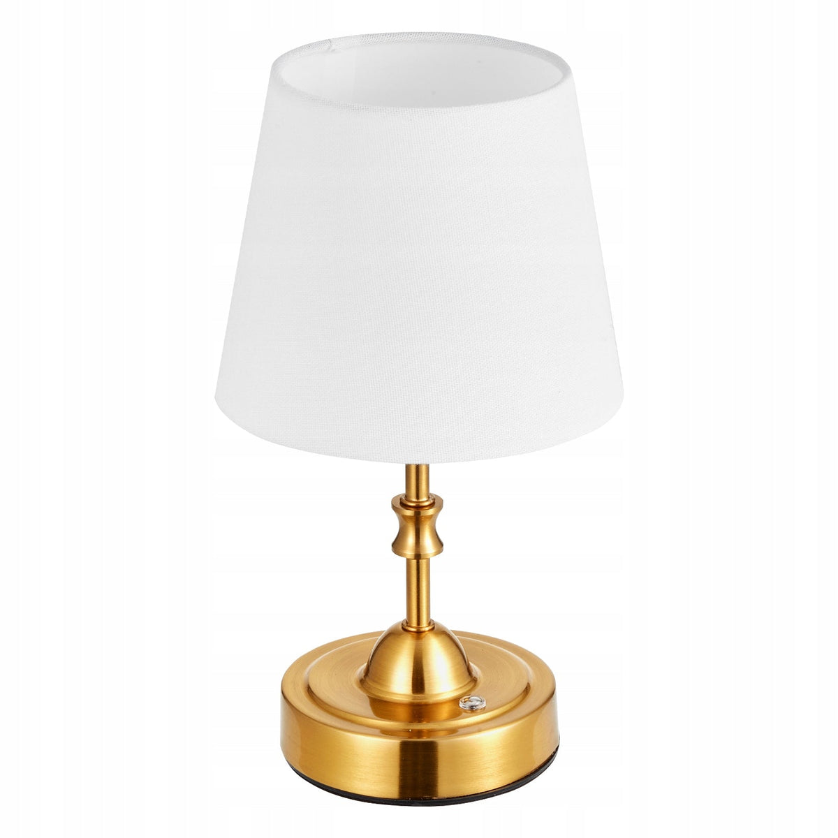 VEVOR BEZPRZEWODOWA LAMPA STOŁOWA Z TKANINOWYM KLOSZEM 3 POZIOMY JASNOŚCI