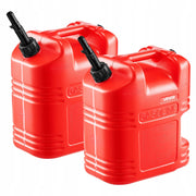 KANISTRY NA PALIWO VEVOR 2X19L Z DZIÓBKIEM MOCNE SZCZELNE HDPE