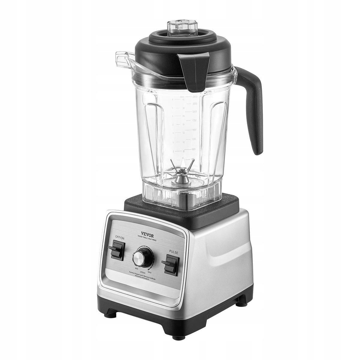PROFESJONALNY MIKSER STOJĄCY VEVOR 1600W 2.5L BLENDER DO KOKTAJLI MOCNY