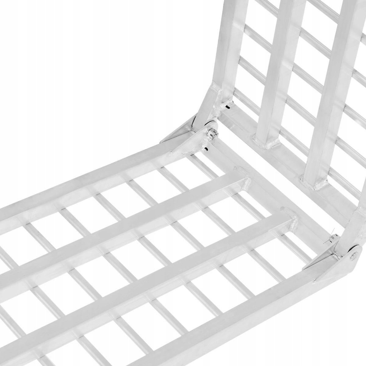 RAMPA ALUMINIOWA VEVOR 2-CZĘŚCIOWA MOCNA NOŚNOŚĆ 907 KG SKŁADANA Z PASKAMI