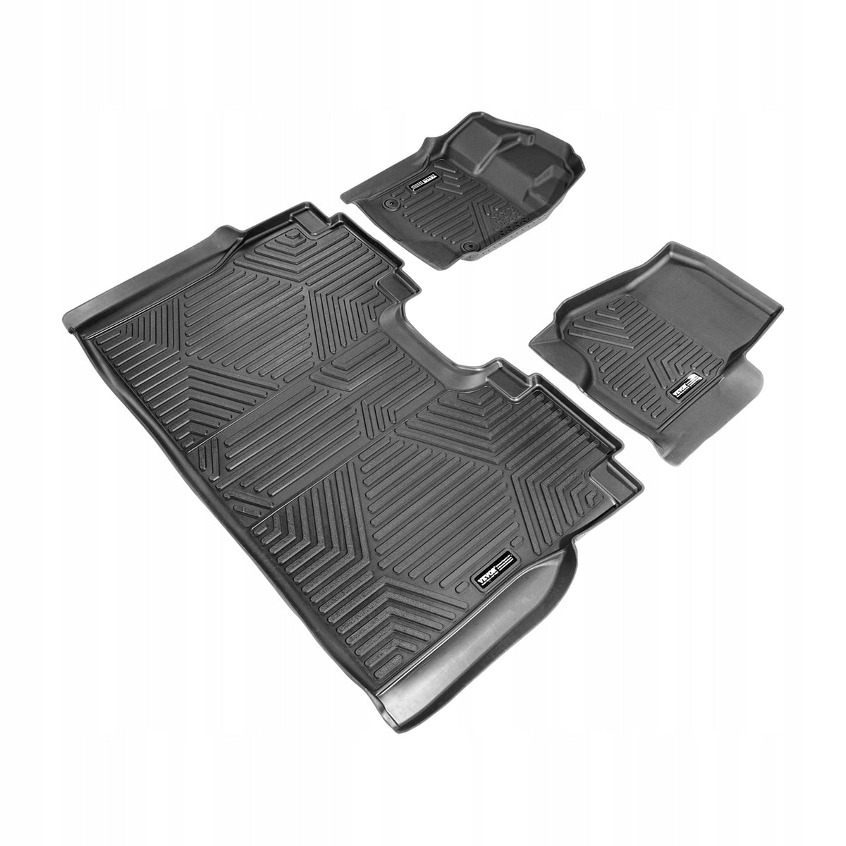 DYWANIKI SAMOCHODOWE VEVOR DO FORDA F-150 2015-2024 PREMIUM 3-CZĘŚCIOWE TPE