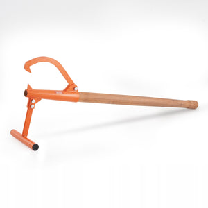 PODNOŚNIK DO ŚCINKI VEVOR 1180 MM DREWNIANA RĄCZKA MOCNY REGULOWANY HAK