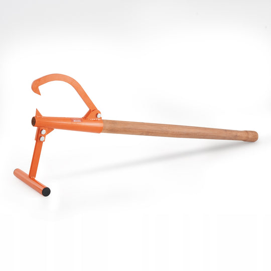 PODNOŚNIK DO ŚCINKI VEVOR 1180 MM DREWNIANA RĄCZKA MOCNY REGULOWANY HAK