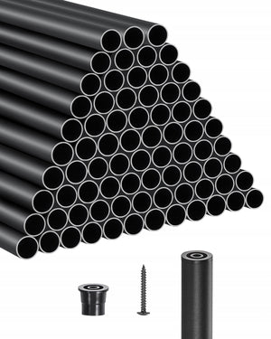 BALUSTRADA SCHODOWA VEVOR 101 SZT ALUMINIOWE TRALKI SCHODOWE MOCNE MATOWE