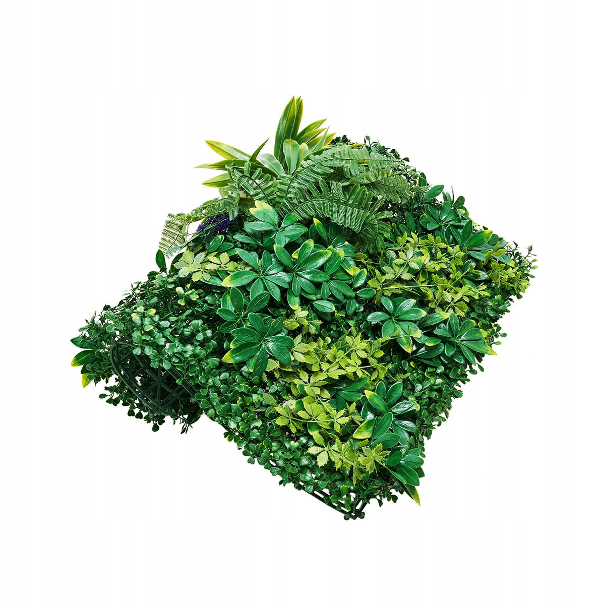 VEVOR SZTUCZNY ŻYWOPŁOT 12 SZT 500X500X50 MM 3D KOMBINACJA PREMIUM EASY