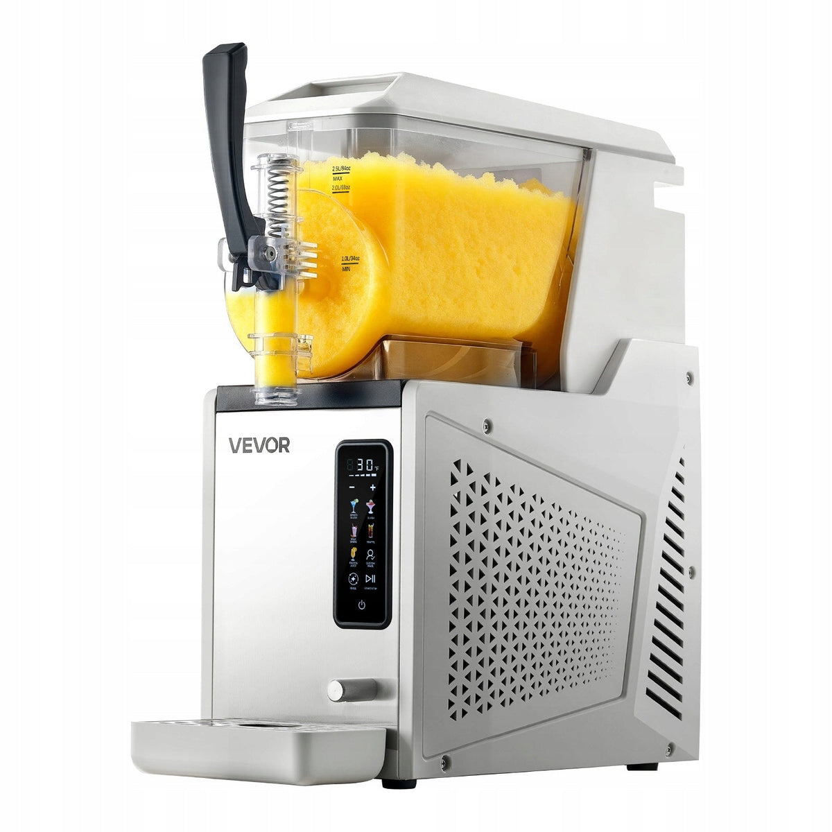 VEVOR SLUSH MACHINE 3L KOSTKARKA DO LODU SLUSH 350W SAMOCZYSZCZĄCA