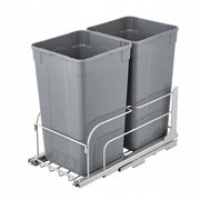 WYSUWANY PODWÓJNY KOSZ NA ŚMIECI VEVOR 27 QT X2 MOCNY SYSTEM SOFT CLOSE
