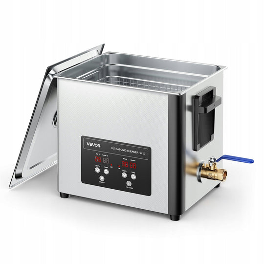 VEVOR 10L MYJKA ULTRADŹWIĘKOWA PROFESJONALNA MASZYNA DO CZYSZCZENIA 120W