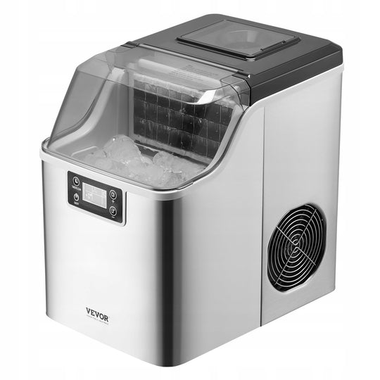 VEVOR KOSTKARKA DO LODU PREMIUM 24 KOSTKI W 15 MINUT 20 4 KG STAL