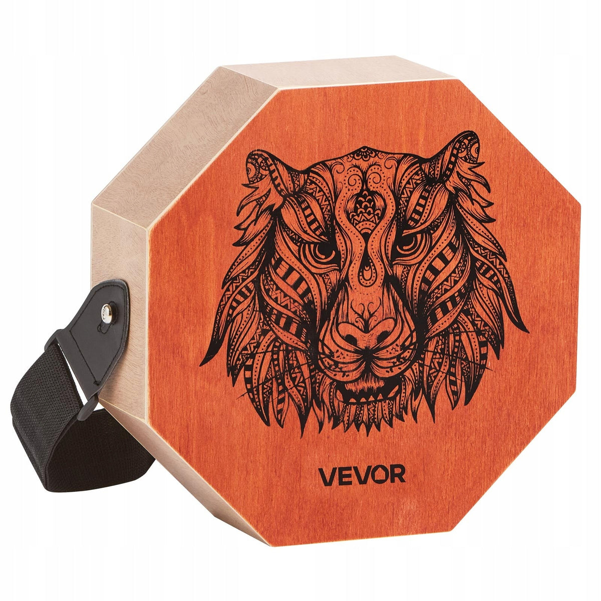 VEVOR CAJON PERKUSYJNY Z REGULOWANYMI STRUNAMI GITAROWYMI DREWNO BRZOZOWE