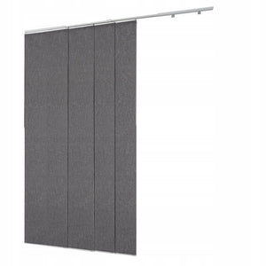 ZASŁONY ZACIEMNIAJĄCE VEVOR ROZSUWANA SZYNA 116-218 CM 4 PANELE MOCNE