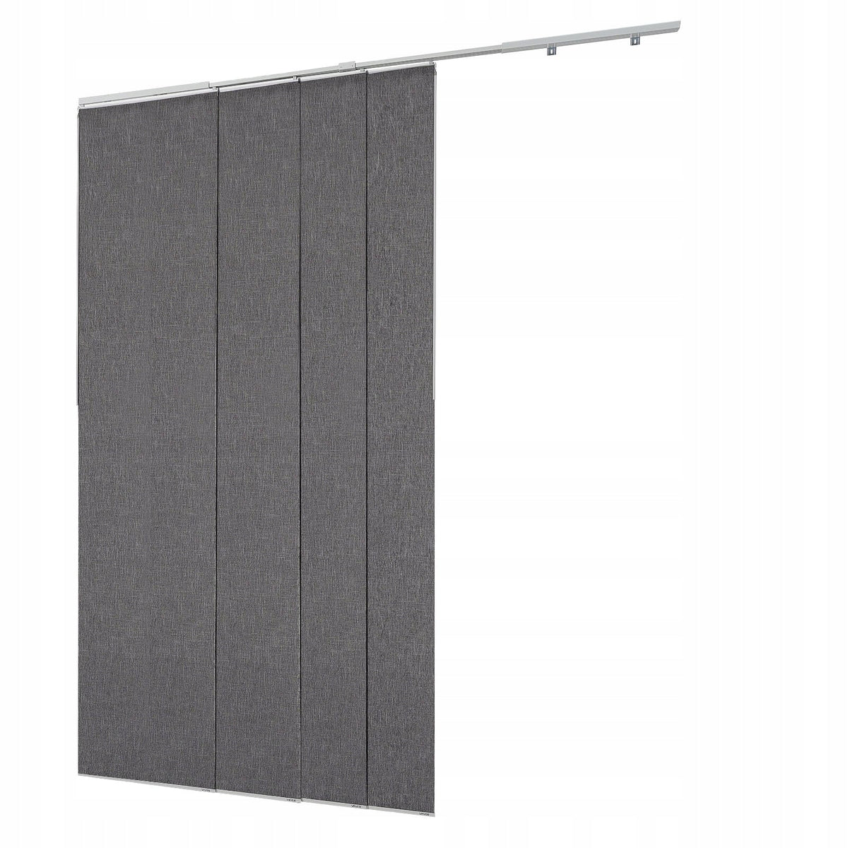 ZASŁONY ZACIEMNIAJĄCE VEVOR ROZSUWANA SZYNA 116-218 CM 4 PANELE MOCNE