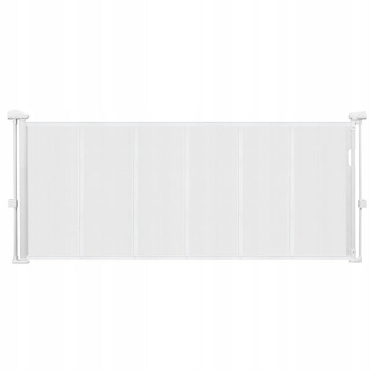 VEVOR ROZKŁADANA BRAMKA DLA DZIECI MOCNA SIATKA 180 CM X 87 CM BIAŁA