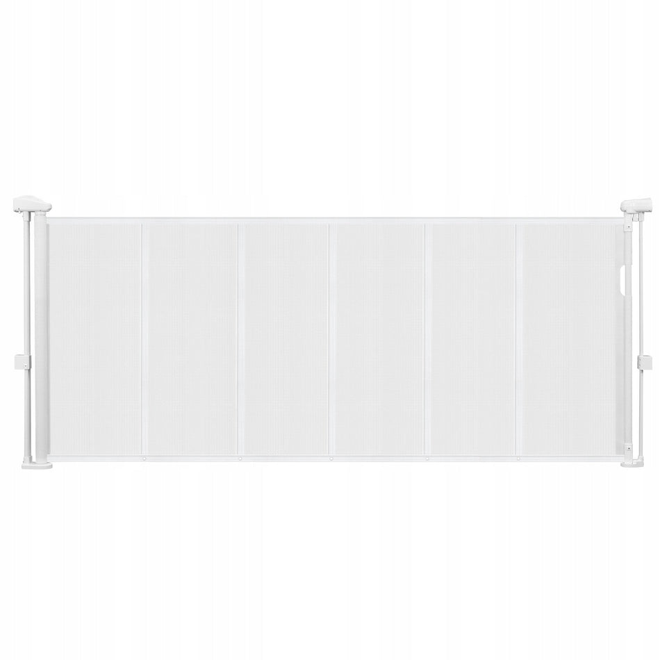 VEVOR ROZKŁADANA BRAMKA DLA DZIECI MOCNA SIATKA 180 CM X 87 CM BIAŁA