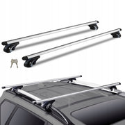 VEVOR UNIWERSALNY ALUMINIOWY BAGAŻNIK DACHOWY 135CM NOŚNOŚĆ 90KG ZAMEK