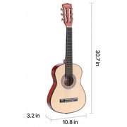 VEVOR GITARA KONCERTOWA 780 MM ZESTAW STARTOWY NAJLEPSZY DLA POCZĄTKUJĄCYCH