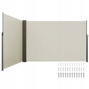MARKIZA BOCZNA VEVOR 200X600 CM PREMIUM WODOODPORNA TKANINA POLIESTROWA