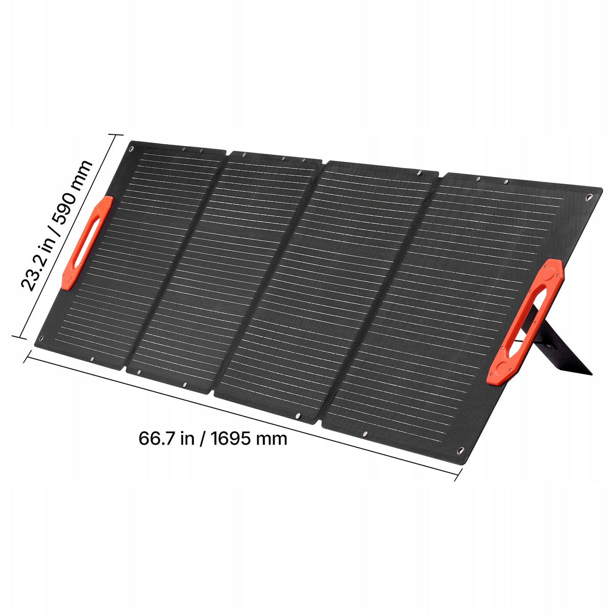 VEVOR MONOKRYSTALICZNY PANEL SŁONECZNY 150W SKŁADANY PRZENOŚNY IP67 MOCNY