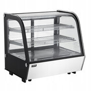 VEVOR WITRYNA CHŁODNICZA NABLATOWA 115L LED TURBO CHŁODZENIE PROFESJONALNA