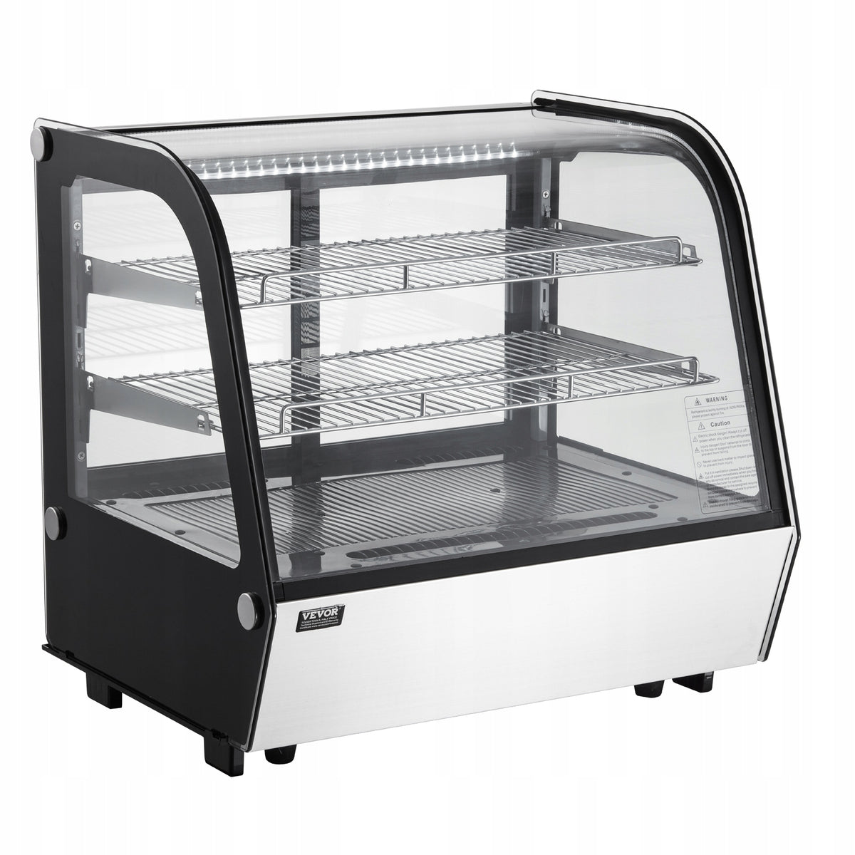 VEVOR WITRYNA CHŁODNICZA NABLATOWA 115L LED TURBO CHŁODZENIE PROFESJONALNA