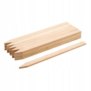 SŁUPKI DREWNIANE VEVOR 25 SZT 12 7X38 1X609 6 MM MOCNE PALIKI OGRODOWE