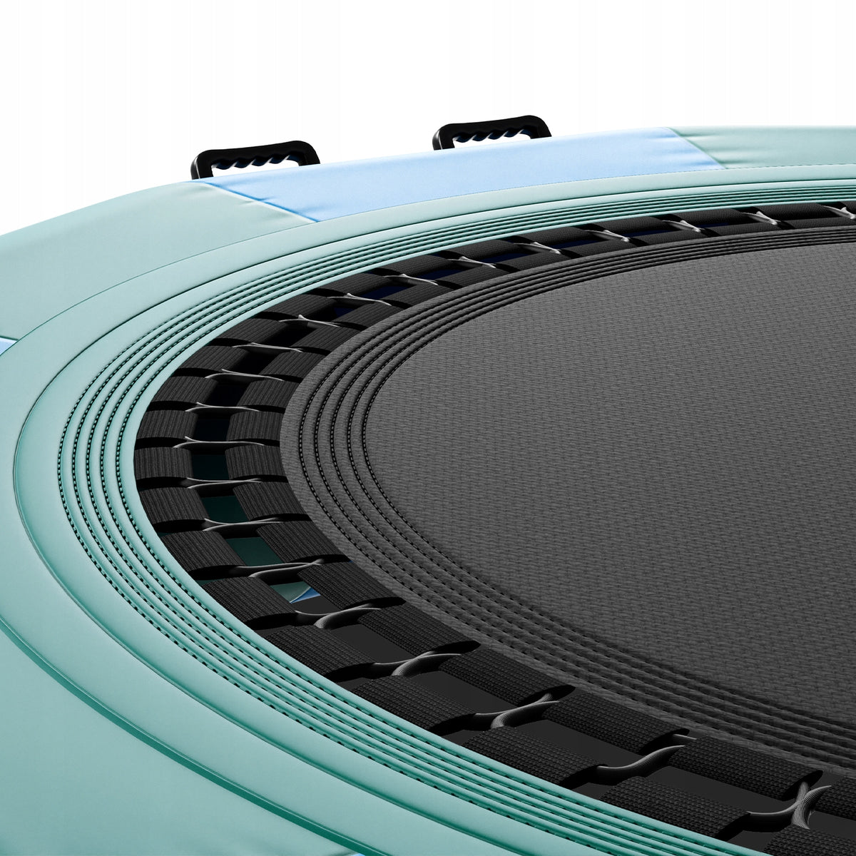 VEVOR NADMUCHIWANA TRAMPOLINA WODNA 12FT Z DRABINKĄ POMPA MOCNA PREMIUM
