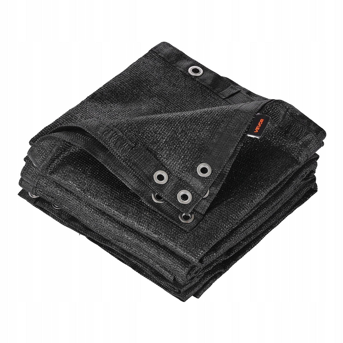 ŻAGIEL PRZECIWSŁONECZNY VEVOR 90 HDPE 244X366 CM MOCNY SOLIDNY CZARNY