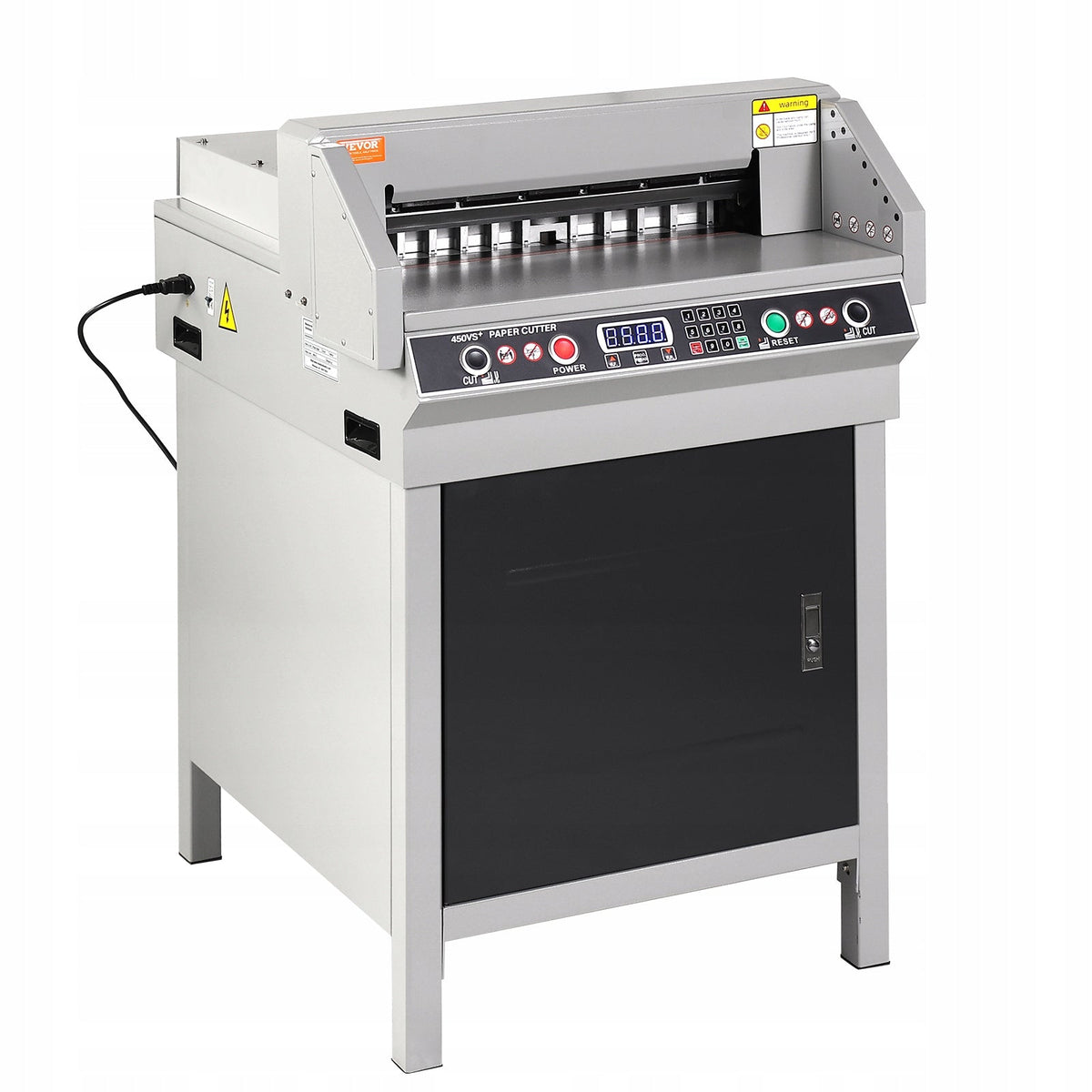 ELEKTRYCZNO-HYDRAULICZNA OBCINARKA DO PAPIERU VEVOR 450MM 40MM LCD PREMIUM