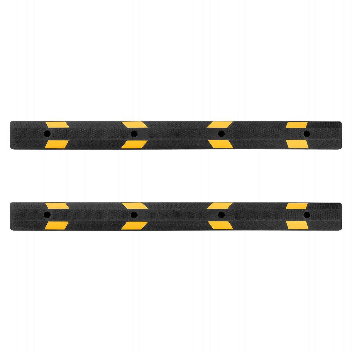 VEVOR STOPERY PARKINGOWE 2 SZT 184X16X11 CM GUMA ODBLASKOWE MOCNE