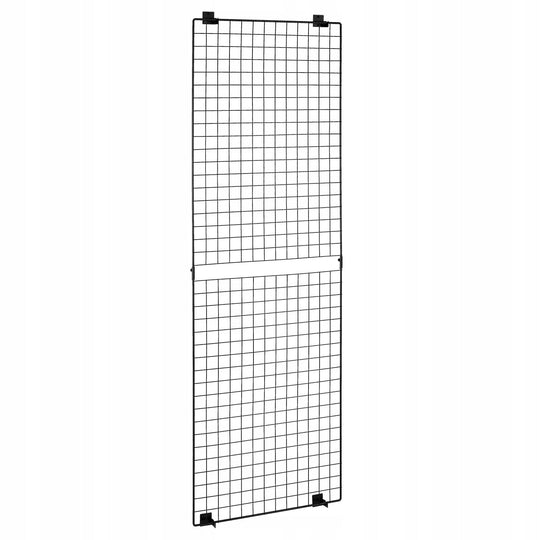 VEVOR PANELE ŚCIENNE KRATOWE 3 SZT 610X1828 MM CZARNE STALOWE MOCNE PREMIUM