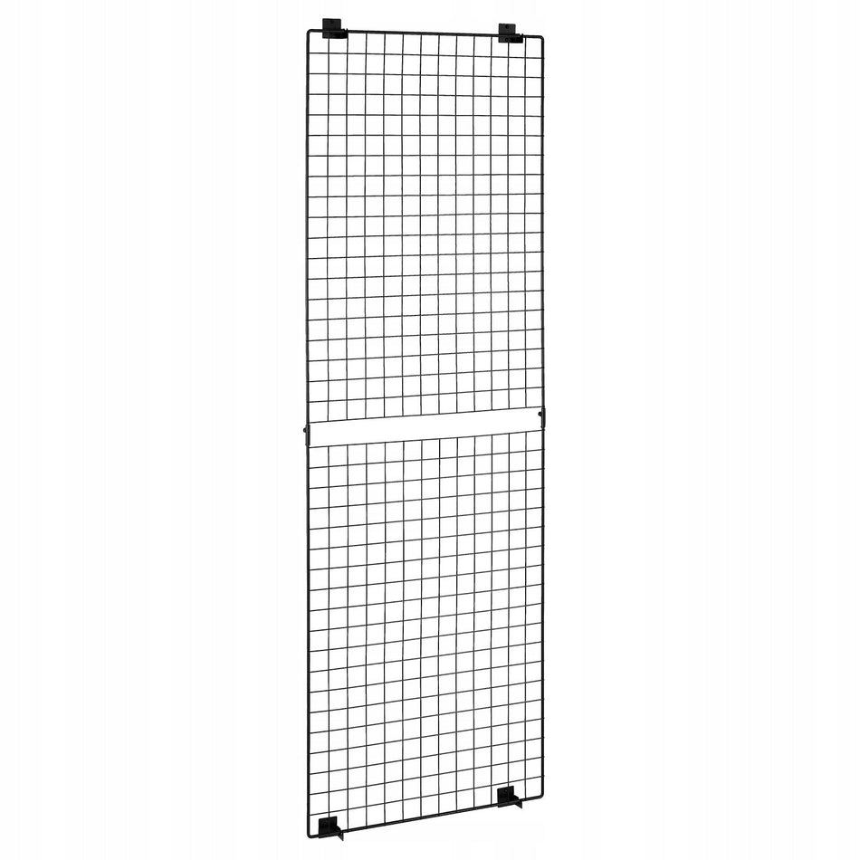 VEVOR PANELE ŚCIENNE KRATOWE 3 SZT 610X1828 MM CZARNE STALOWE MOCNE PREMIUM