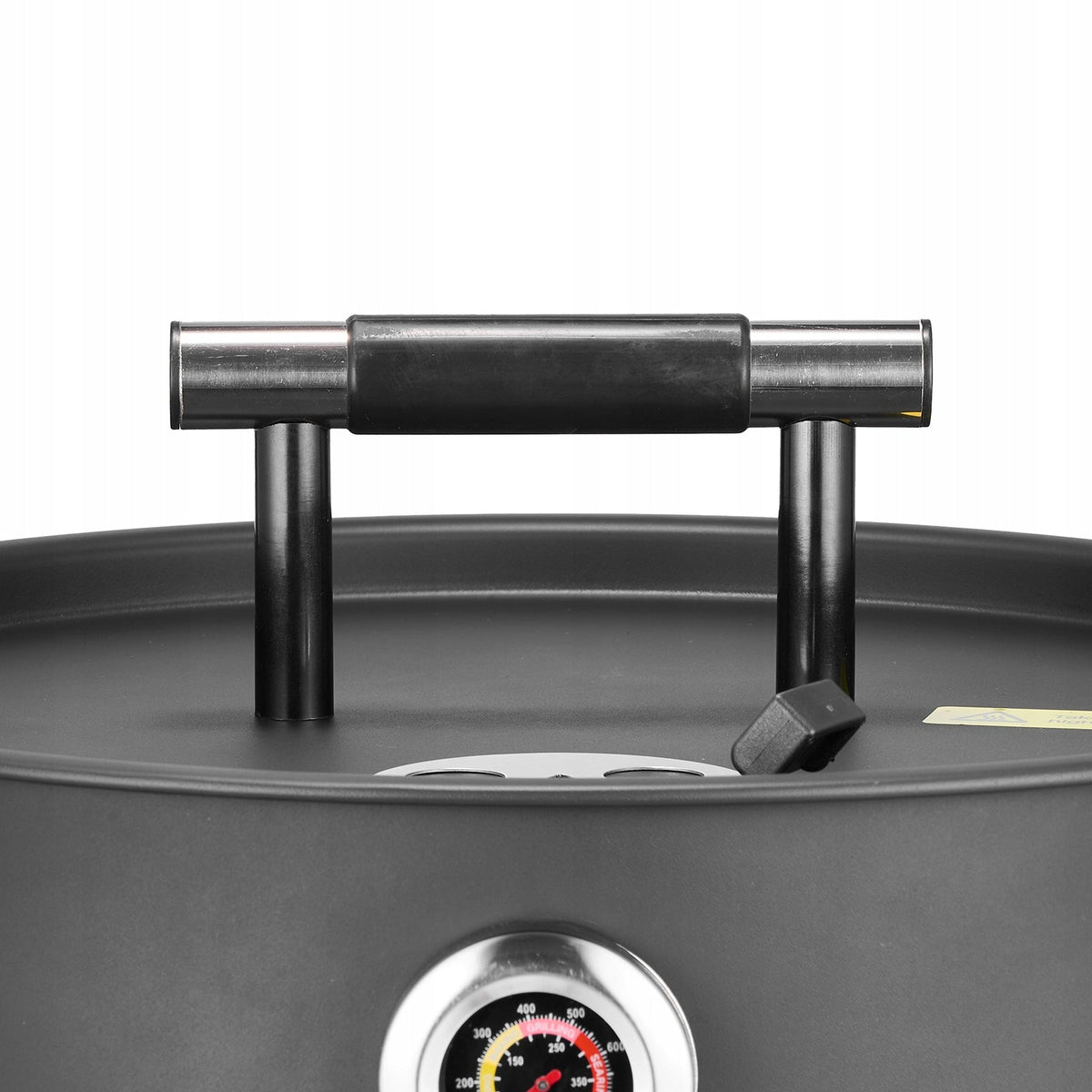 WĘDZARNIA VEVOR 470 MM GRILL WĘGLOWY 4W1 POWLEKANA STAL TERMOMETR MOCNY