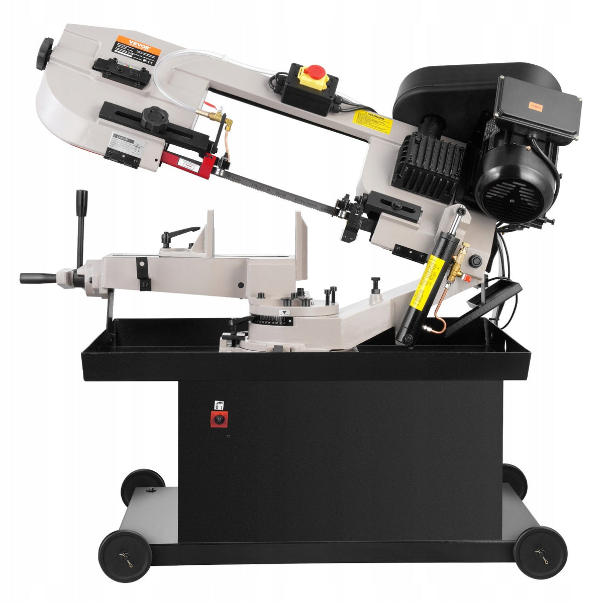 VEVOR POZIOMA PIŁA TAŚMOWA DO METALU 1.1KW 7X8.25CM CIĘCIE PROSTOKĄTNE
