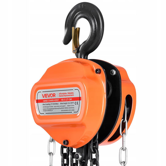 WCIĄGNIK ŁAŃCUCHOWY VEVOR 2T 3M MOCNY WYTRZYMAŁY NAJWYŻSZA JAKOŚĆ