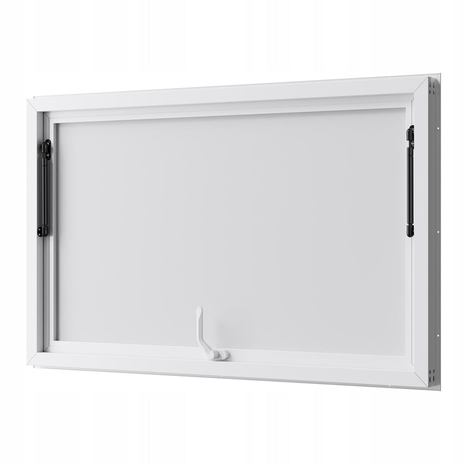 OKNO VEVOR DO PRZYCZEPY GASTRONOMICZNEJ 1346X838 MM ALUMINIOWE MOCNE
