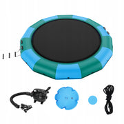 VEVOR DMUCHANA TRAMPOLINA WODNA 15FT PREMIUM WODOODPORNA TRWAŁA Z POMPĄ