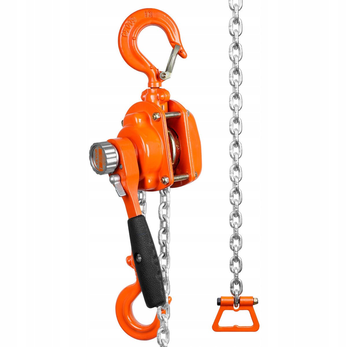 Wciągnik dźwigniowy VEVOR Mini 0,5 t, 1,4 m, łańcuch G80 | 6