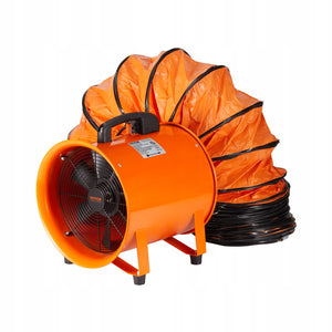 WENTYLATOR BUDOWLANY VEVOR 255W MOCNY SILNIK PRĄDU PRZEMIENNEGO DMUCHAWA