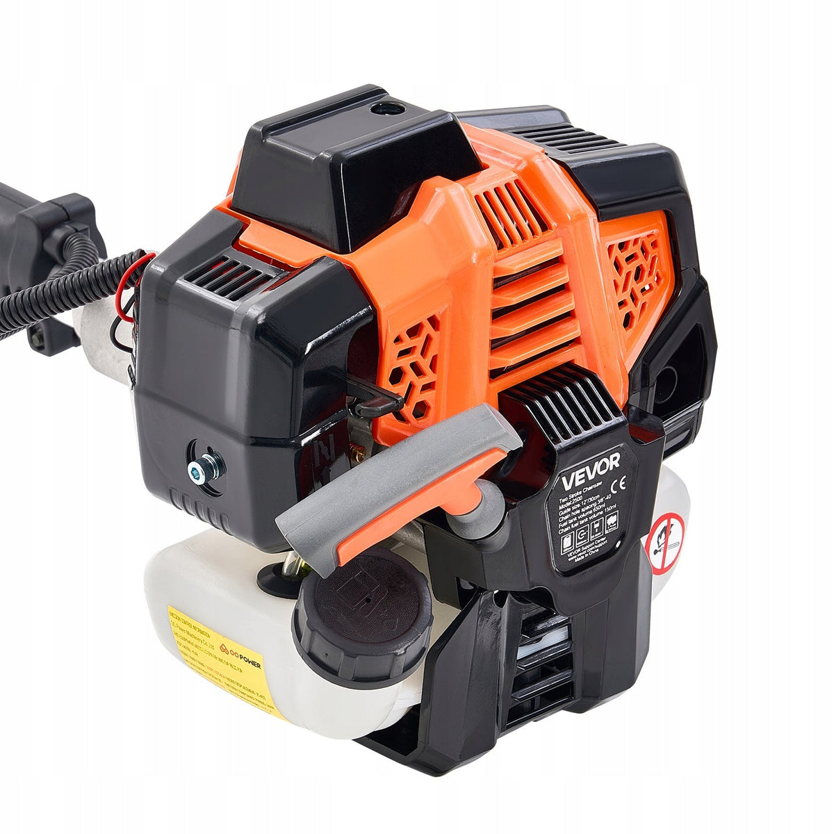 PODKRZESYWARKA SPALINOWA VEVOR 25CM3 1.2KM 20.3CM MIECZ PRZEDŁUŻACZ 2.74M