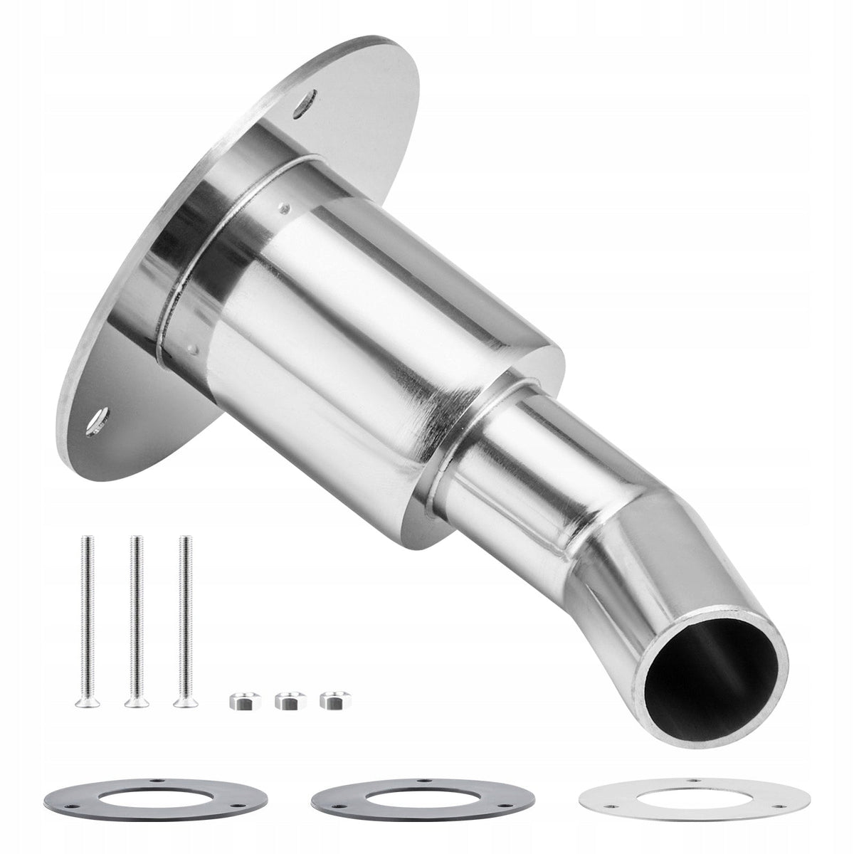 VEVOR PRZELOTOWY ELEMENT UKŁADU WYDECHOWEGO 24MM STAL NIERDZEWNA SOLIDNY