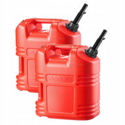 KANISTRY NA PALIWO VEVOR 2X19L Z DZIÓBKIEM MOCNE SZCZELNE HDPE