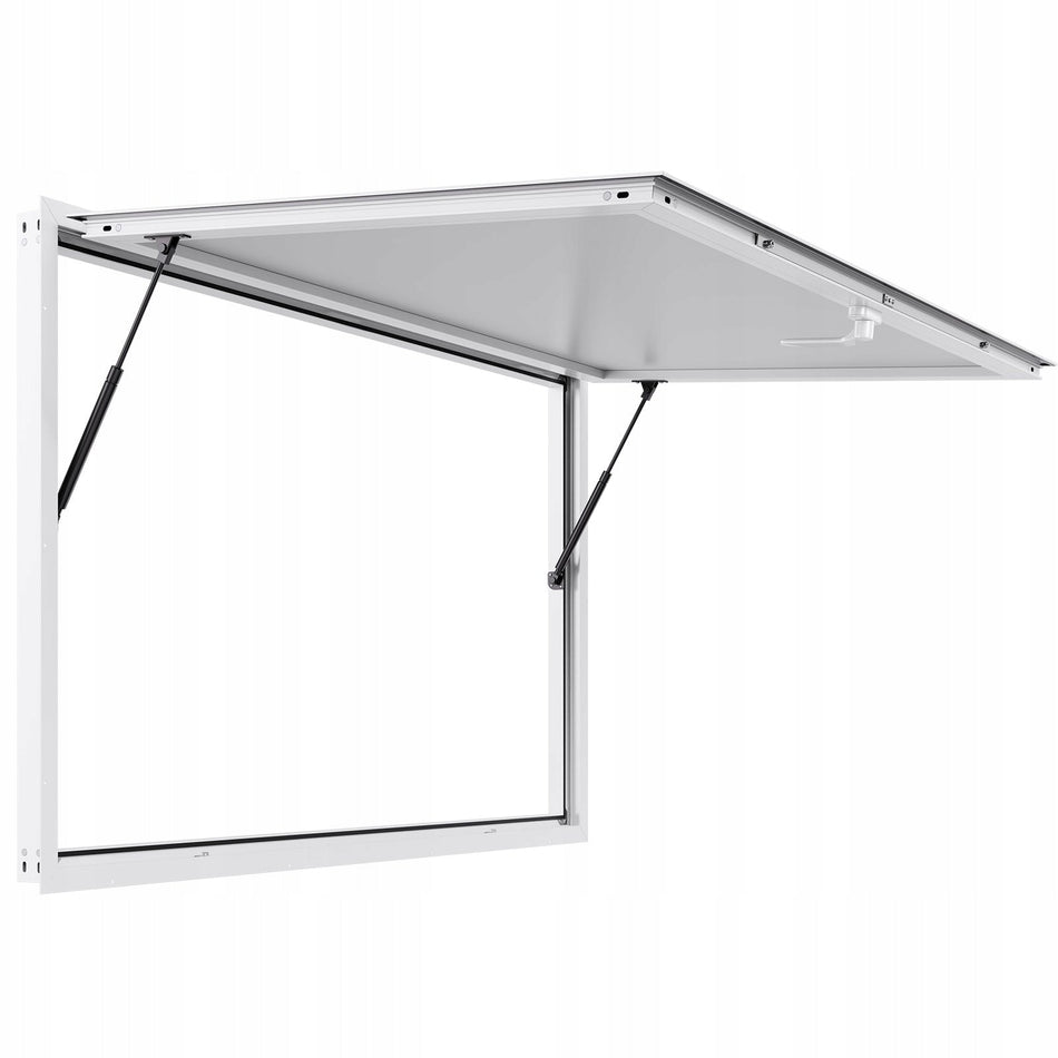 OKNO VEVOR DO PRZYCZEPY GASTRONOMICZNEJ 1524X915 MM ALUMINIOWE MOCNE