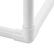 WIESZAK NA RĘCZNIKI VEVOR PVC 8 DRĄŻKÓW STABILNY NA ZEWNĄTRZ I DO BASENU