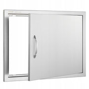 PROFESJONALNE DRZWI DOSTĘPOWE DO GRILLA VEVOR 685X508 MM STAL NIERDZEWNA