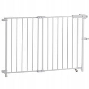 BRAMKA SCHODOWA VEVOR BABY GATE REGULOWANA 75-109 CM BIAŁA MOCNA BEZPROGOWA