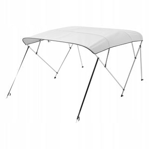 VEVOR POKROWIEC NA ŁÓDŹ BIMINI TOP 4 ŁUKI 600D ALUMINIUM WODOODPORNY UV