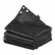 ŻAGIEL PRZECIWSŁONECZNY VEVOR 90 HDPE 244X366 CM MOCNY SOLIDNY CZARNY